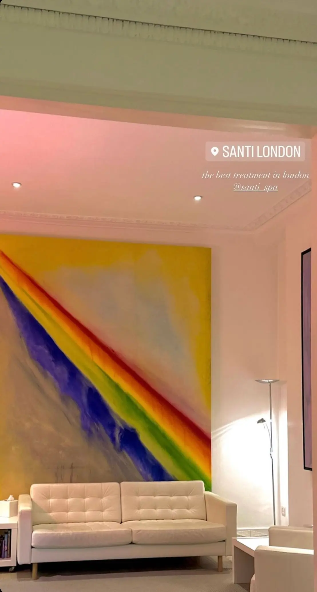 Santi London clinic map / exterior