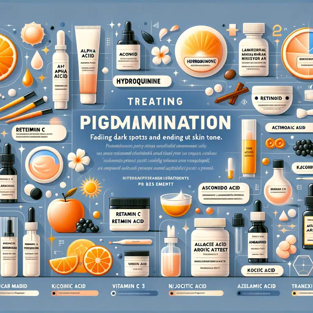 treating pigmentation at santi