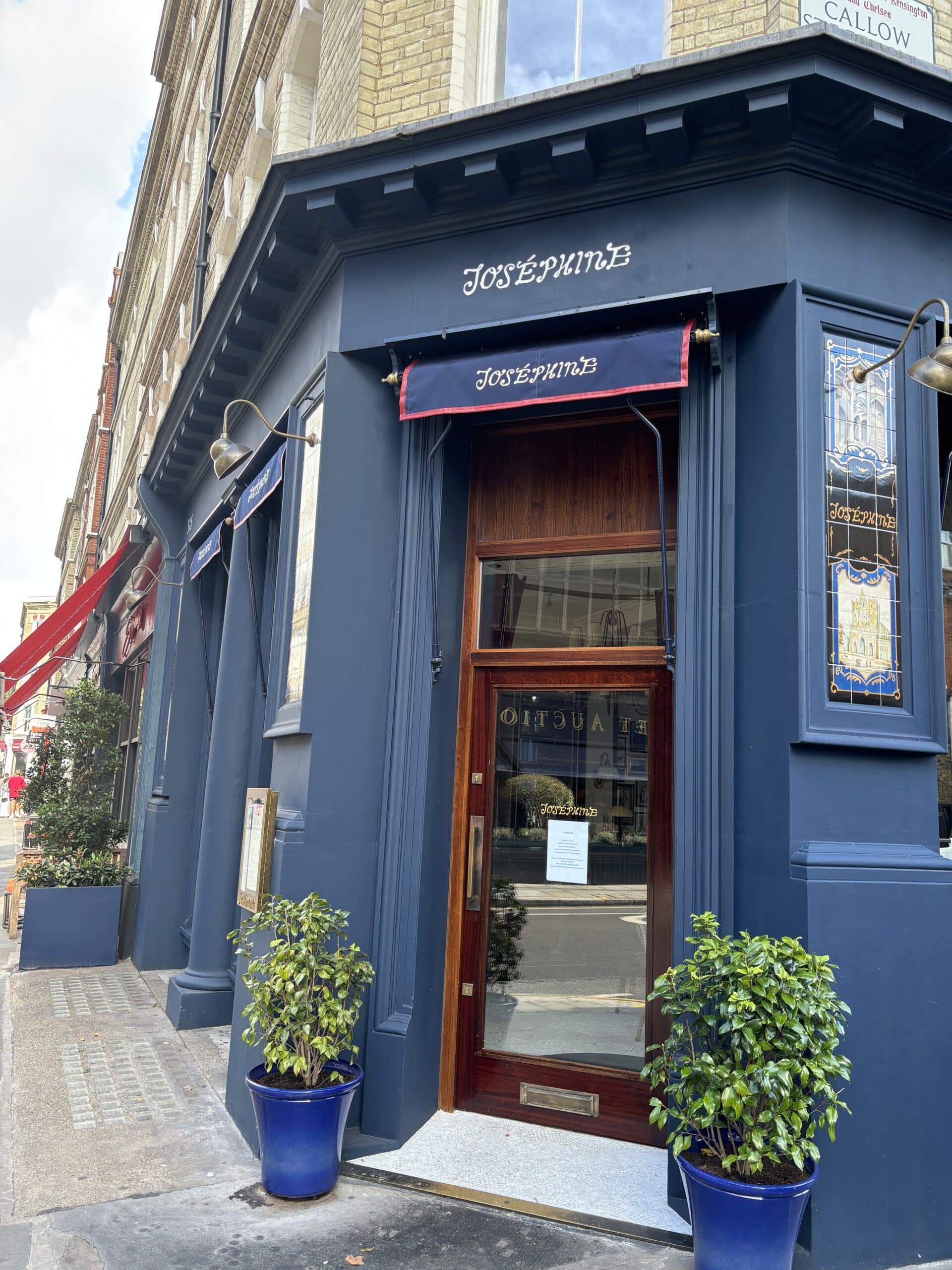 Josephine restaurant in Fulham
