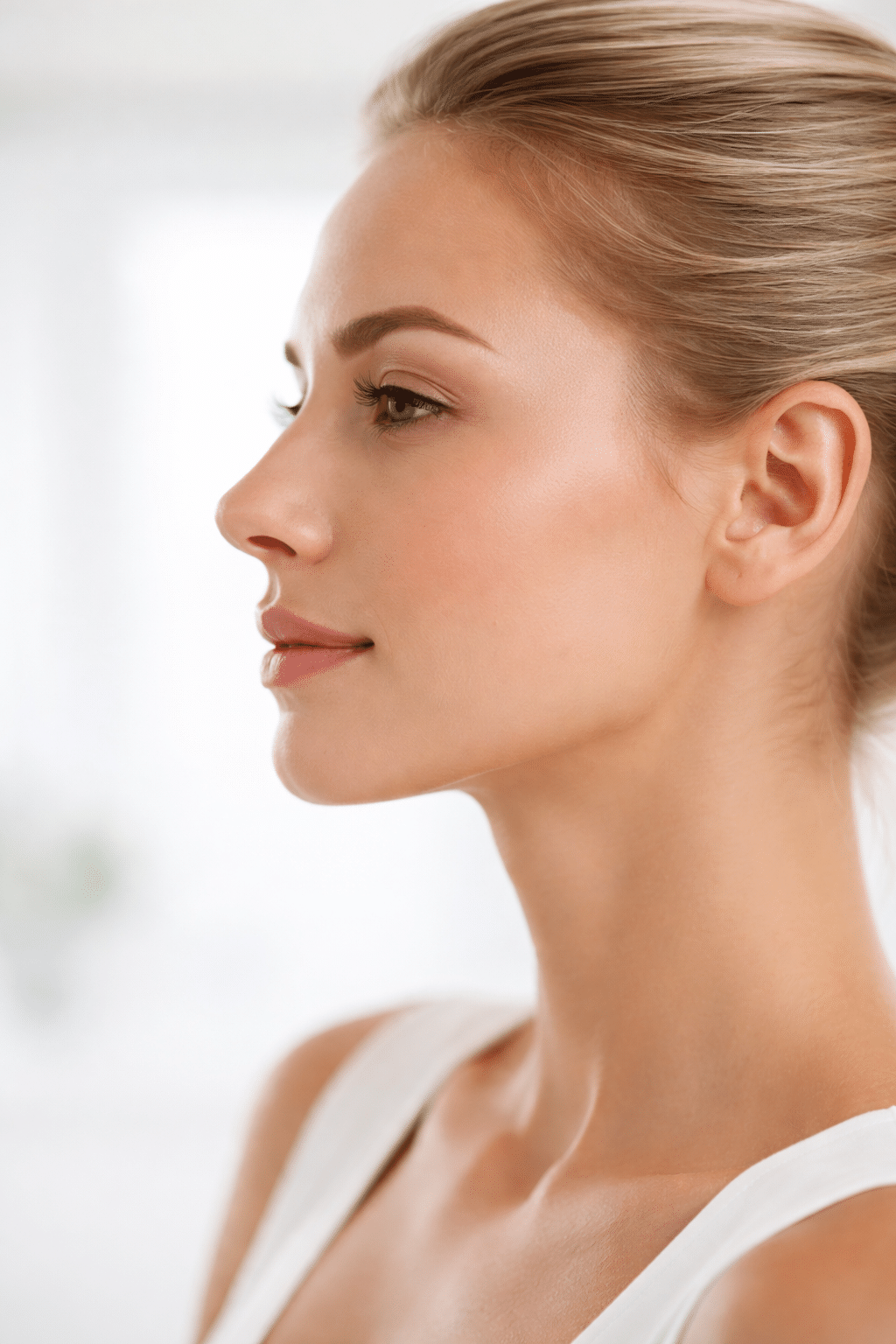 Subtle non-surgical nose refinement consultation